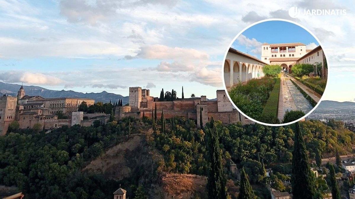La Alhambra de Granada cuenta con unos jardines únicos.