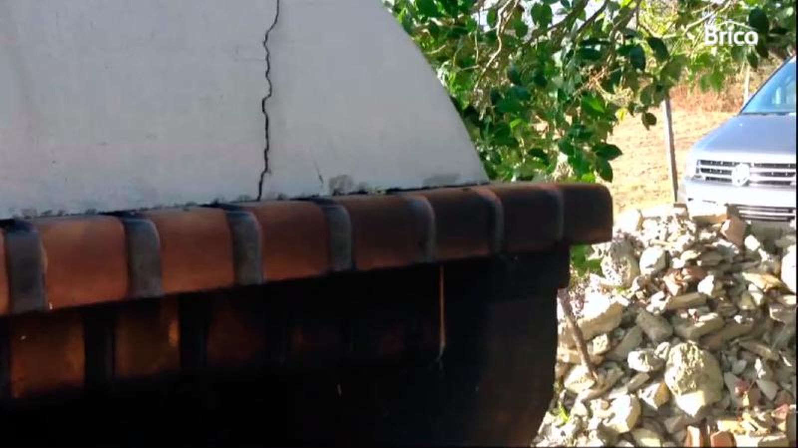 Una grieta en la barbacoa