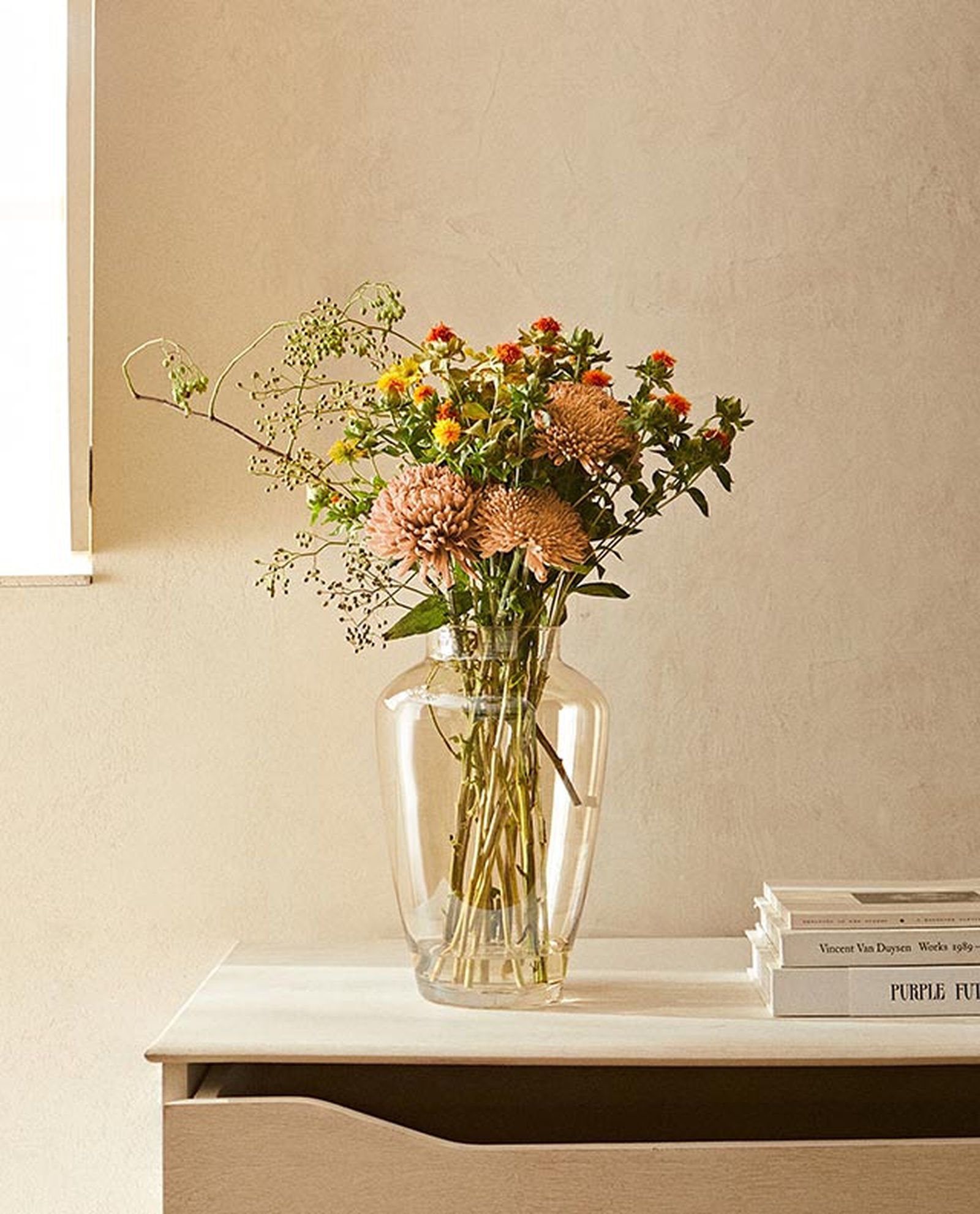 jarron cristal zara home