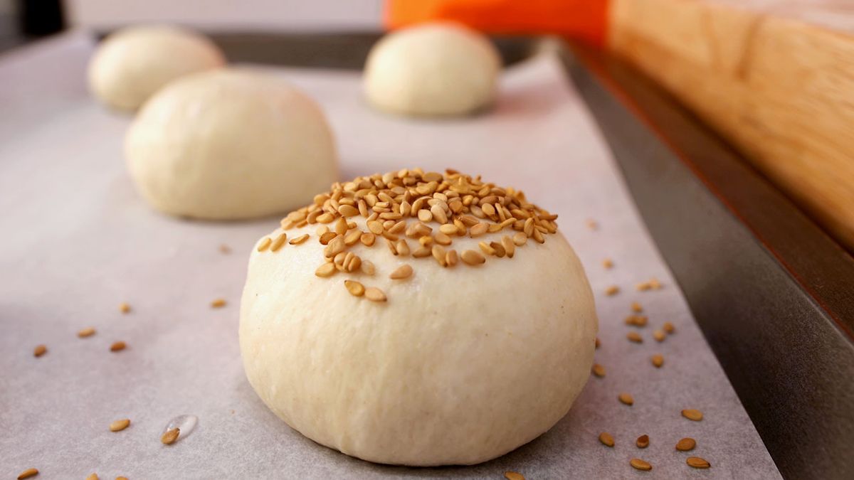 Receta de pan de hamburguesa casero  paso 5