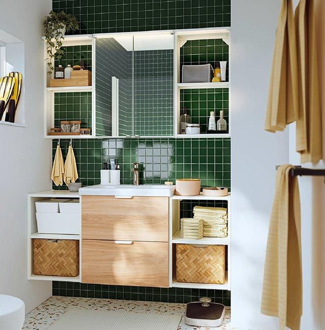 Claves para decorar un baño pequeño moderno y funcional 10