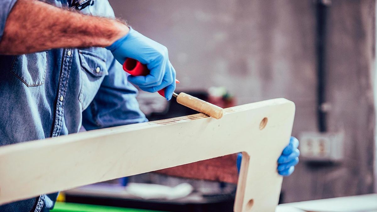 Cómo hacer un soporte para tablas de surf paso 5