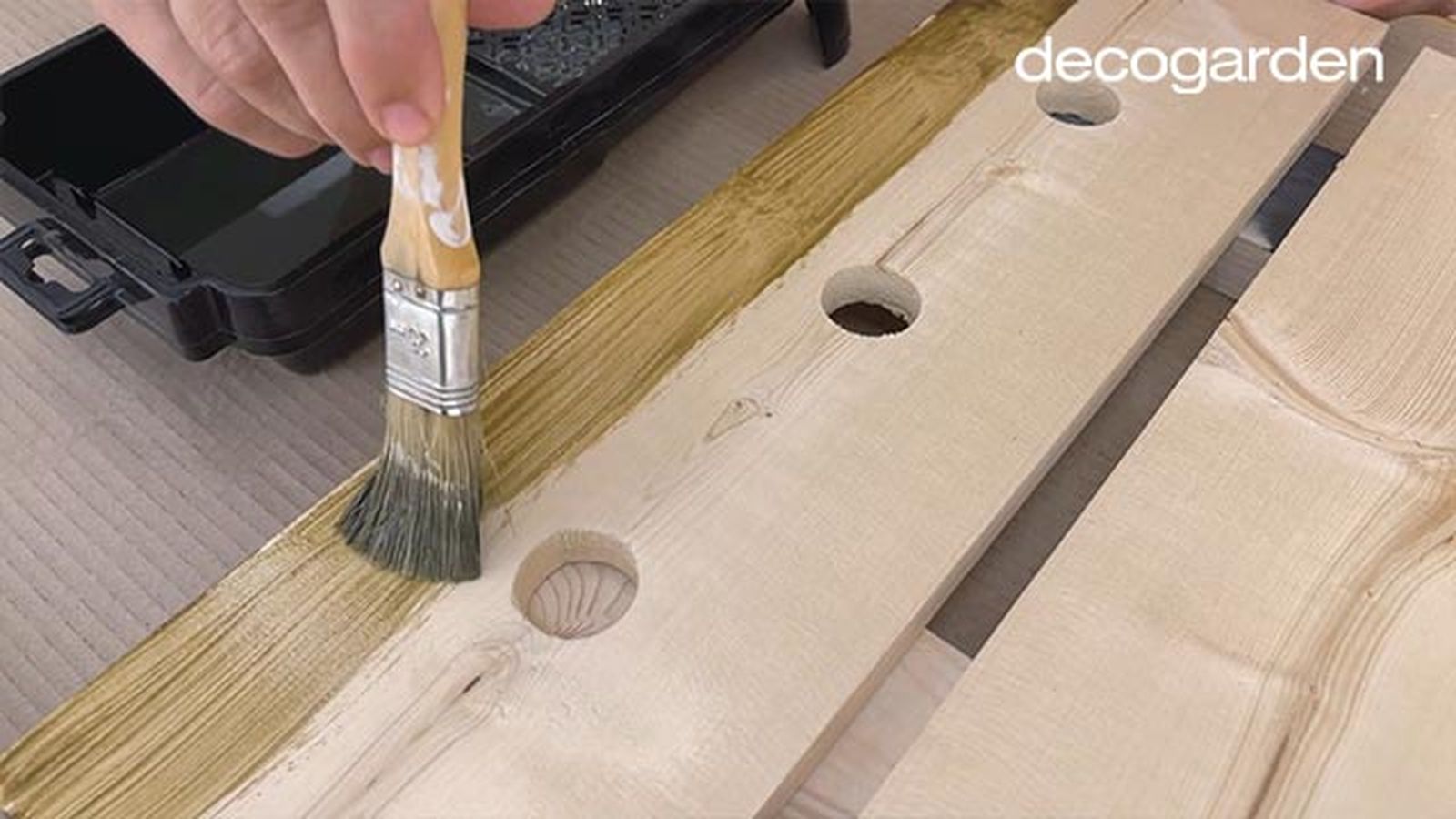 florero madera botellas recicladas paso 7