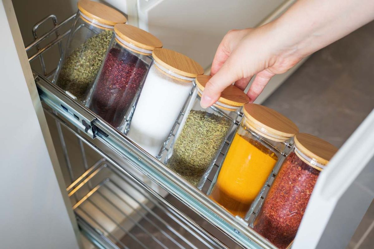 Elige el organizador de especias más adecuado para tu cocina