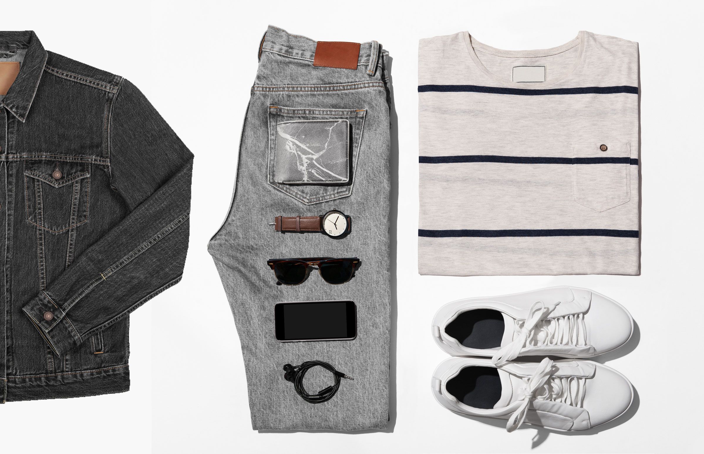 Juega con diferentes texturas para conseguir un look más dinámico