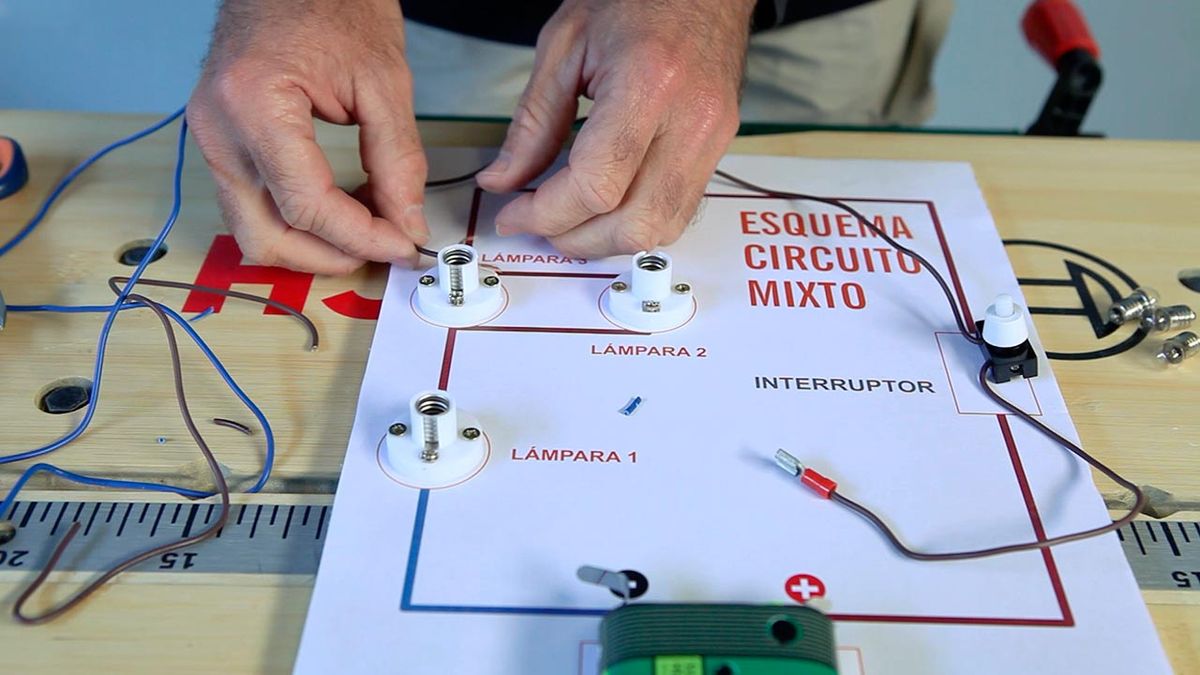 Bricomania 846 Circuito electrico mixto paso 3