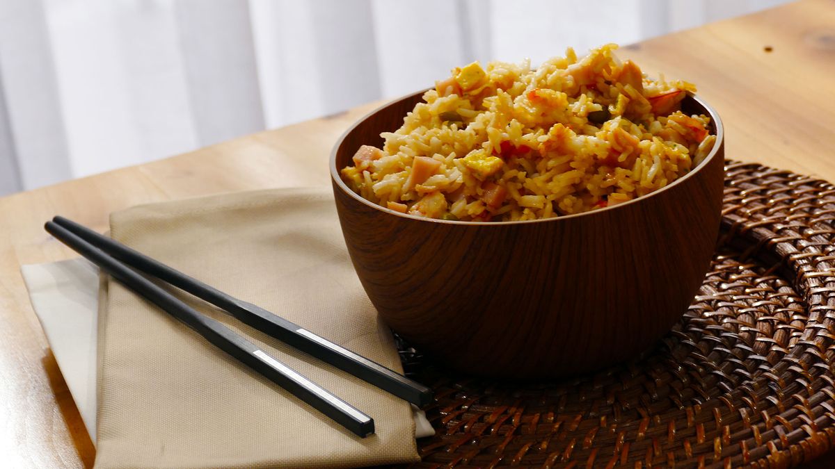 Arroz tres delicias   Paso 6