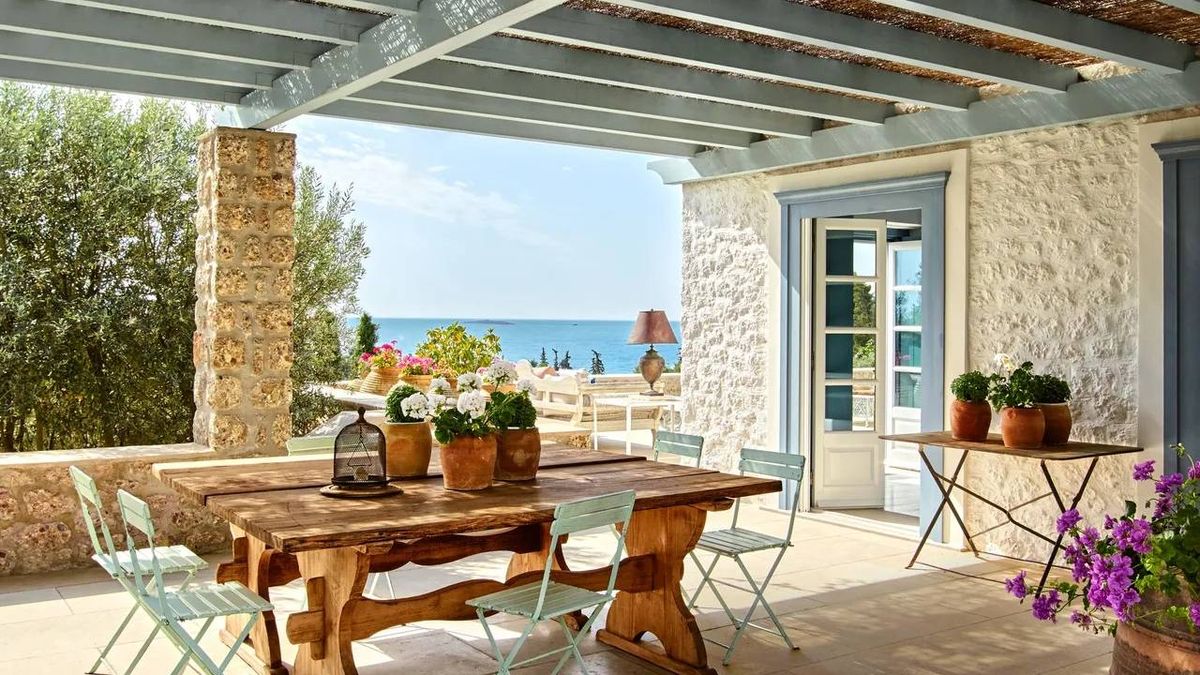 Exterior de la casa Agua Marina House.