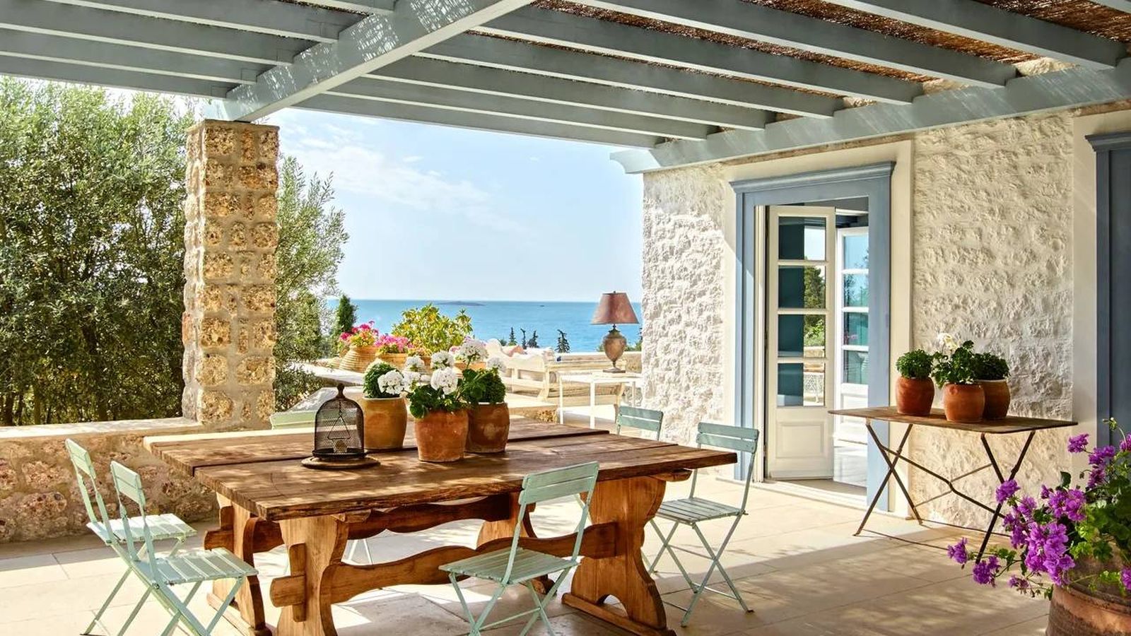 Exterior de la casa Agua Marina House.