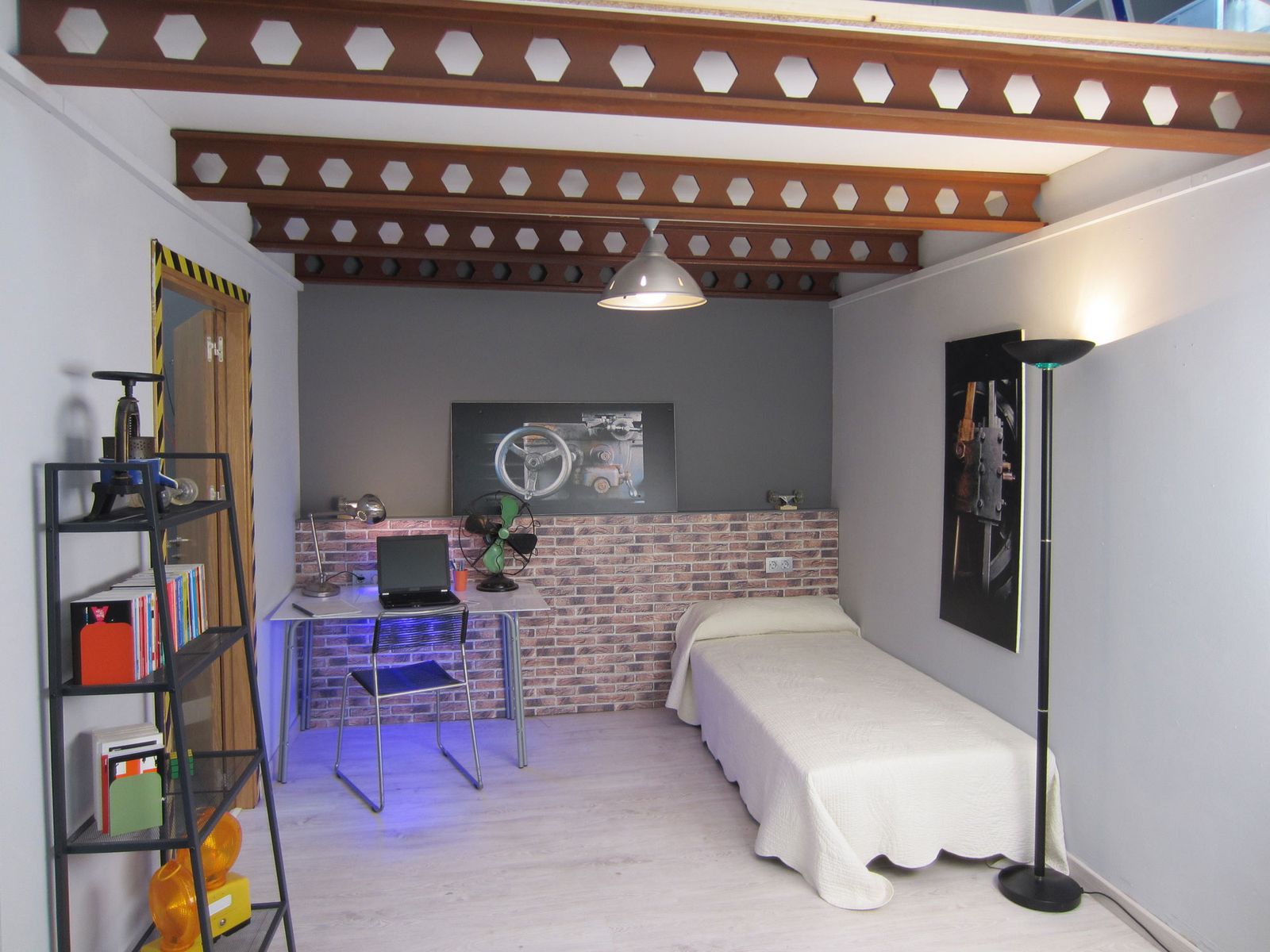 Instalación de vigas decorativas