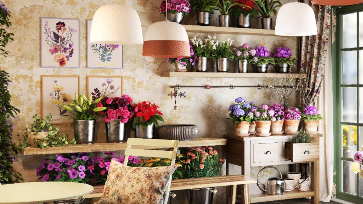 Decoración de estilo provenzal.