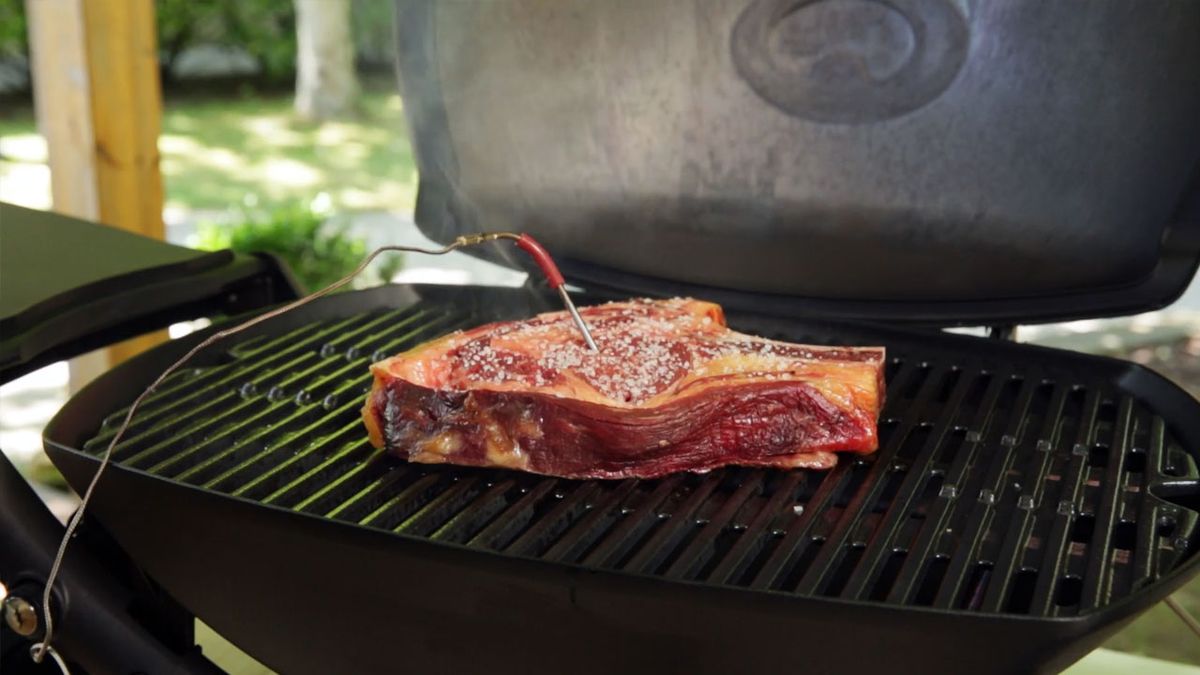 Chuletón en barbacoa   Paso 2