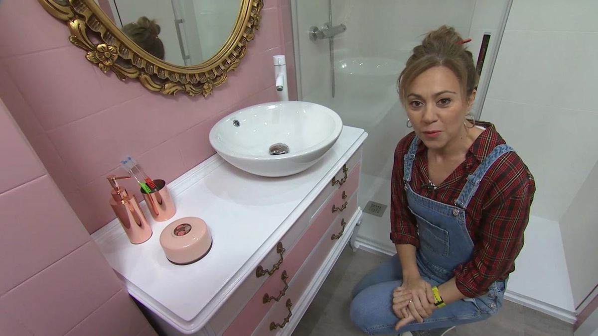 como hacer mueble bano comoda segunda mano paso 7