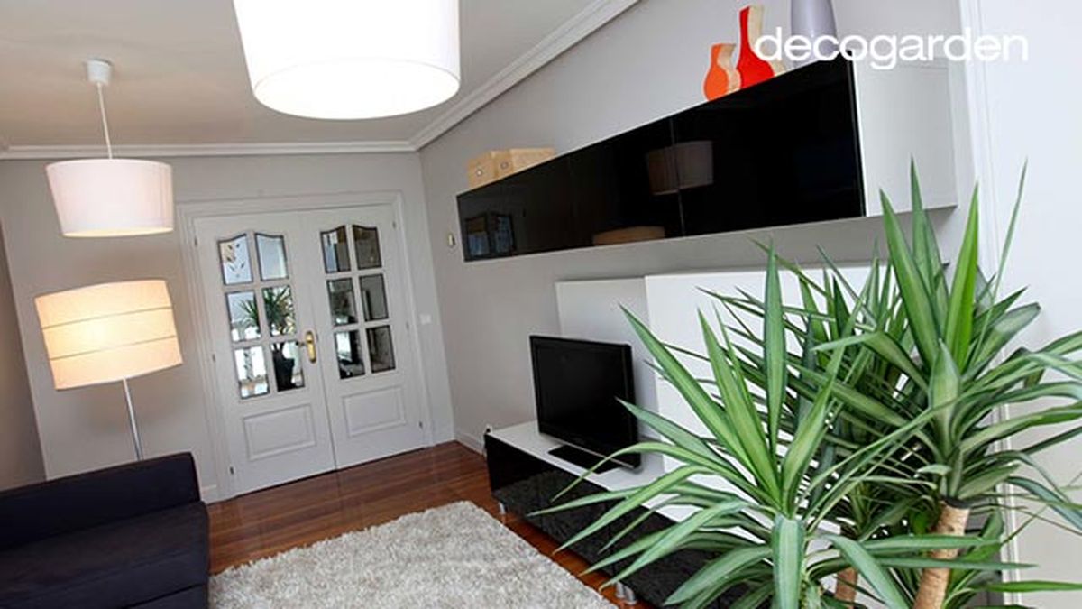 decogarden 322 renovar el salon en blanco y negro despues