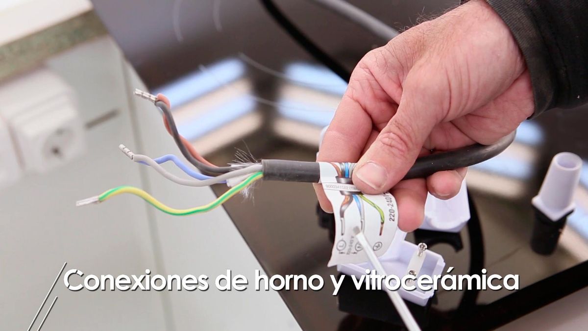 Conexiones de horno y vitrocerámica paso 3