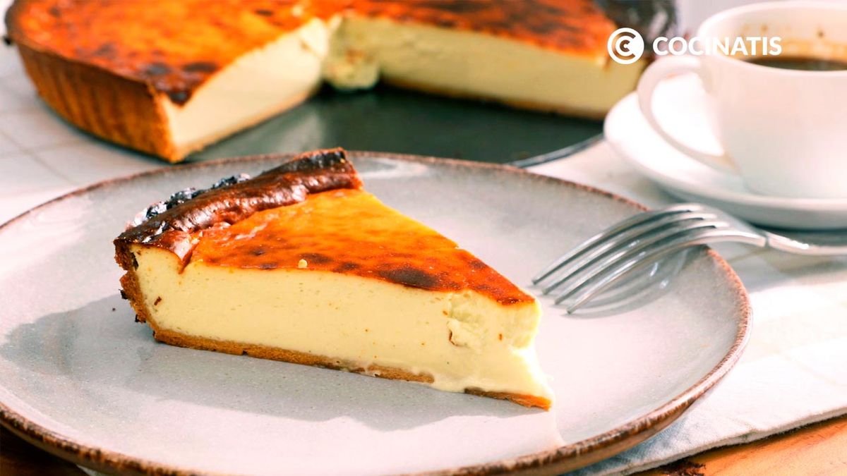 Tarta de queso azul