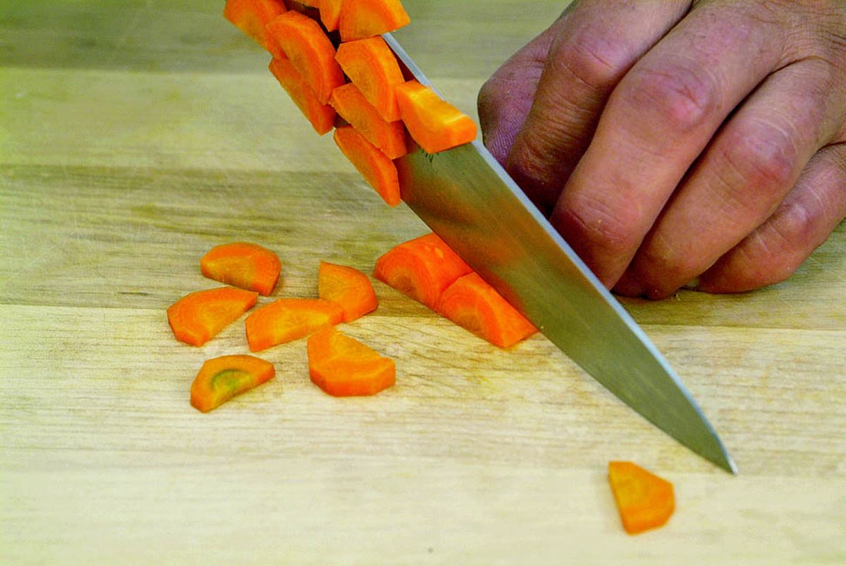 receta pelar picar zanahoria paso4