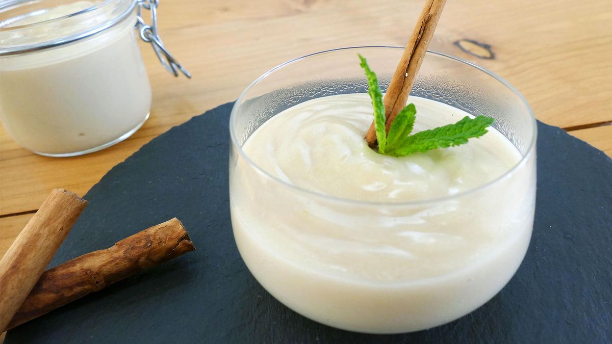 Receta de natillas veganas