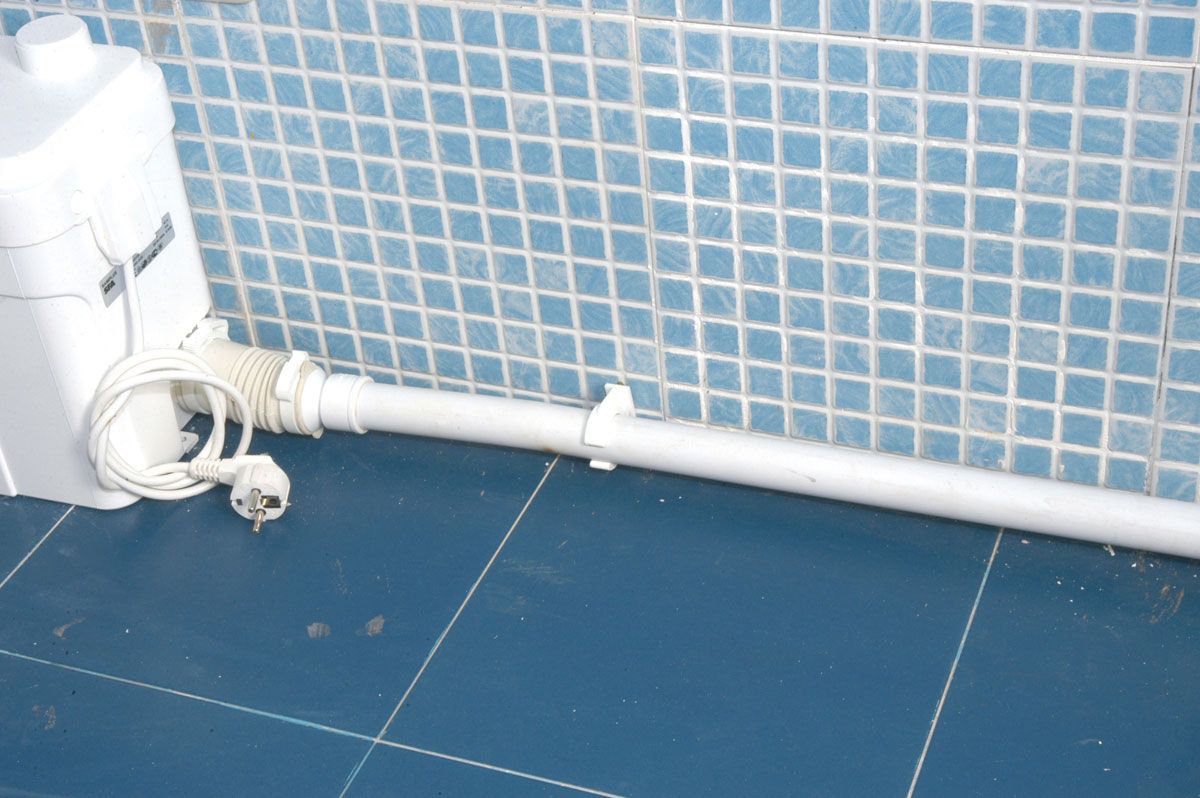 Como instalar un triturador sanitario paso 21