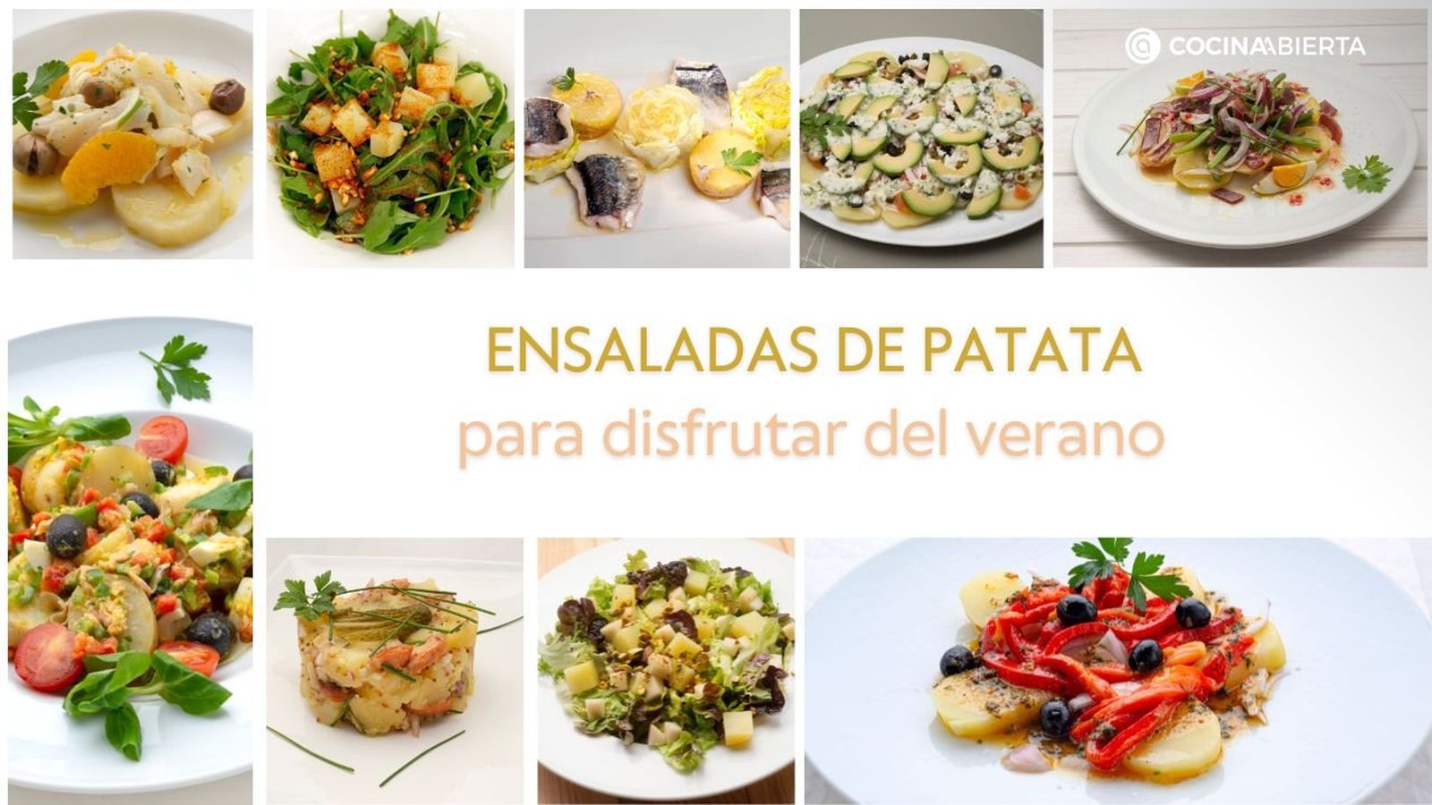 23 recetas de ensaladas de patata para tus comidas y cenas de verano