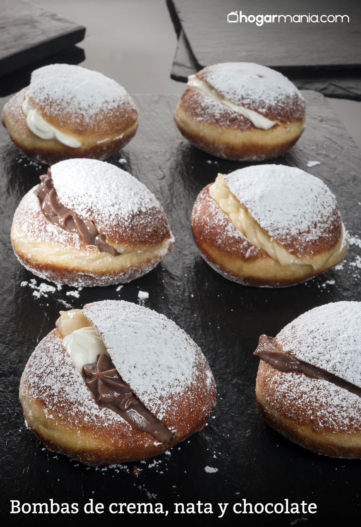 CABI0077 Joseba 32 Bombas de crema nata y chocolate horizontal vertical xl