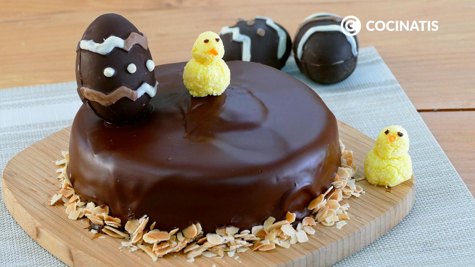 Receta mona de pascua de chocolate