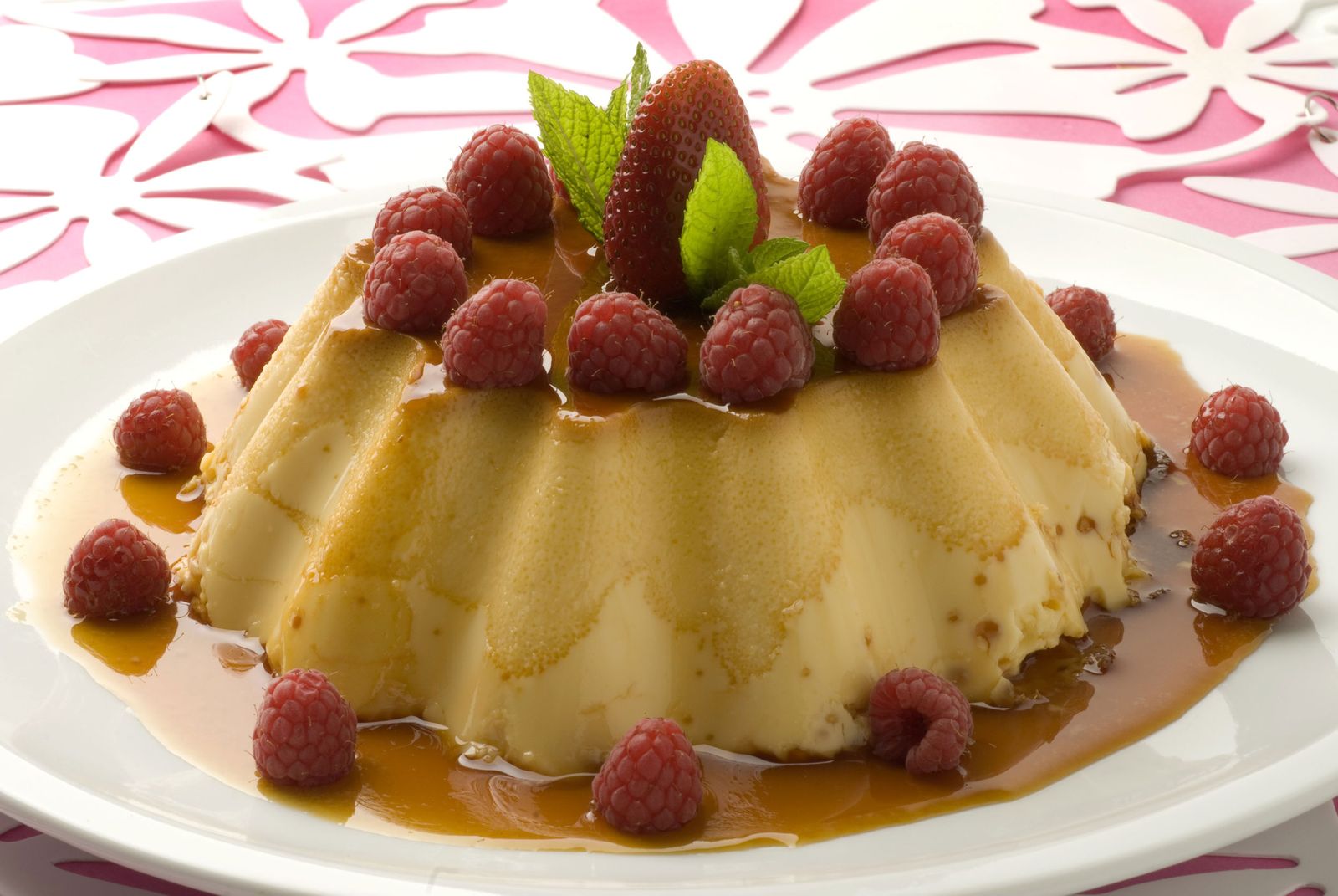 Flan con leche condensada