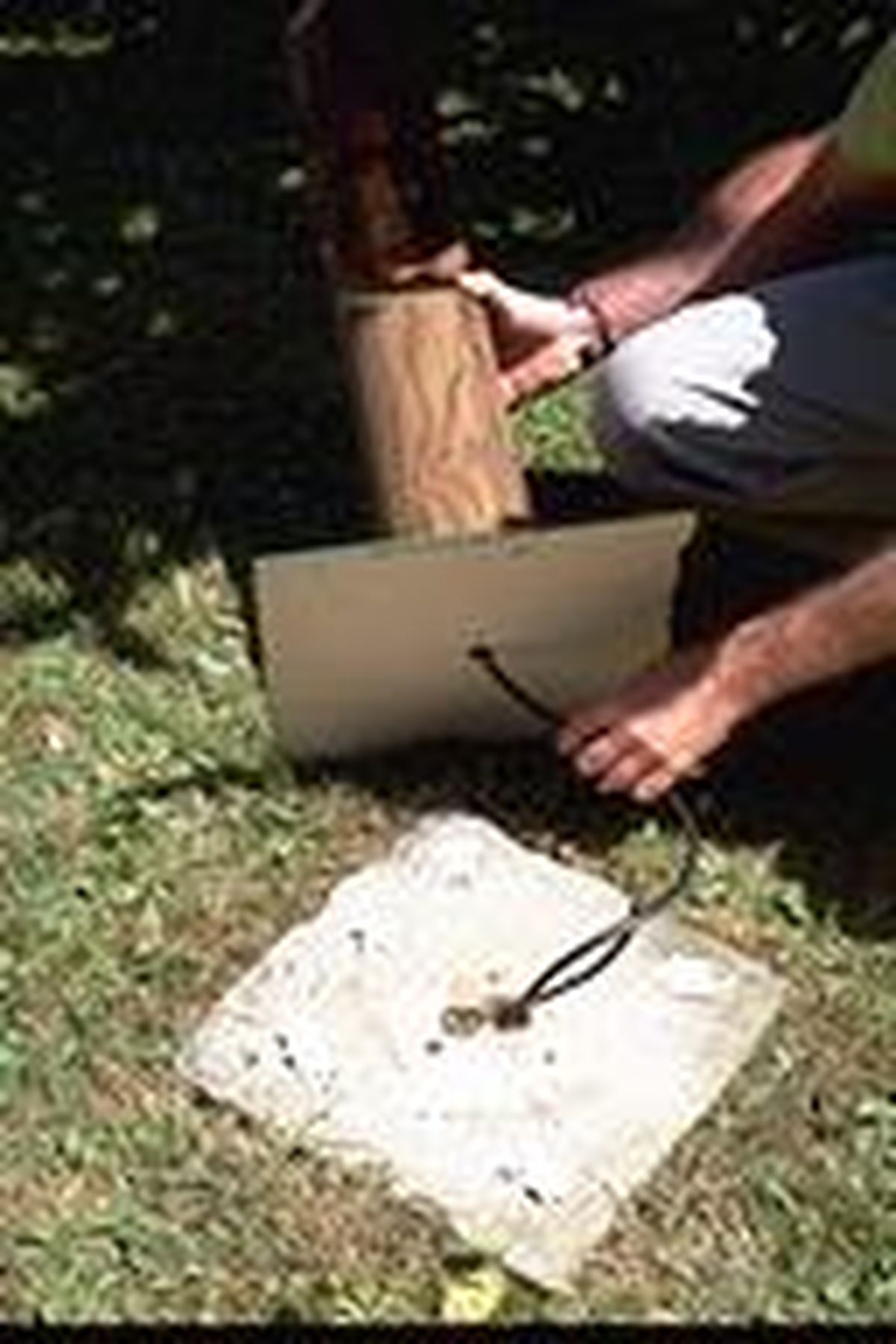 Cómo hacer una lámpara de jardín paso 8