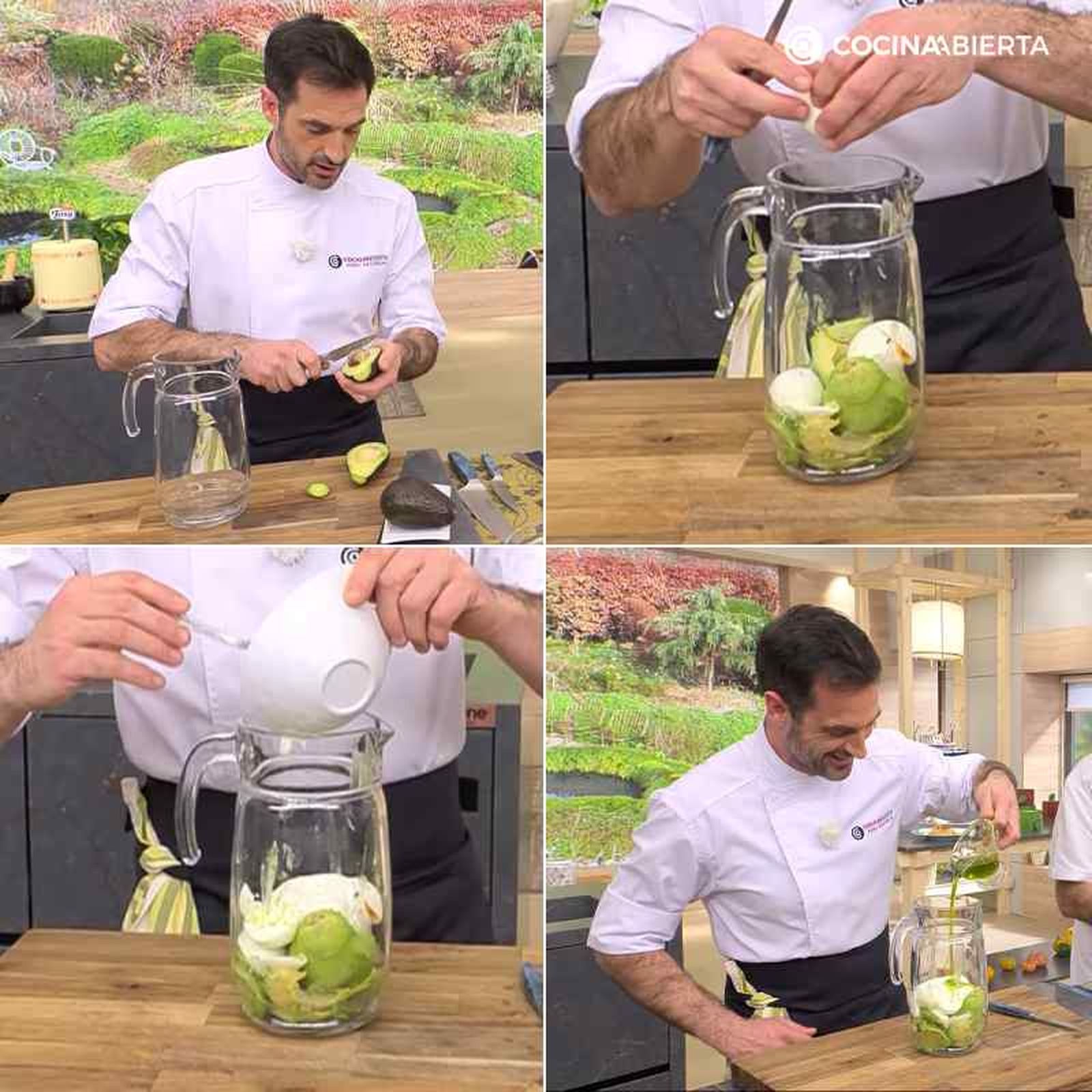 Paso a paso para hacer mahonesa de aguacate con huevo cocido