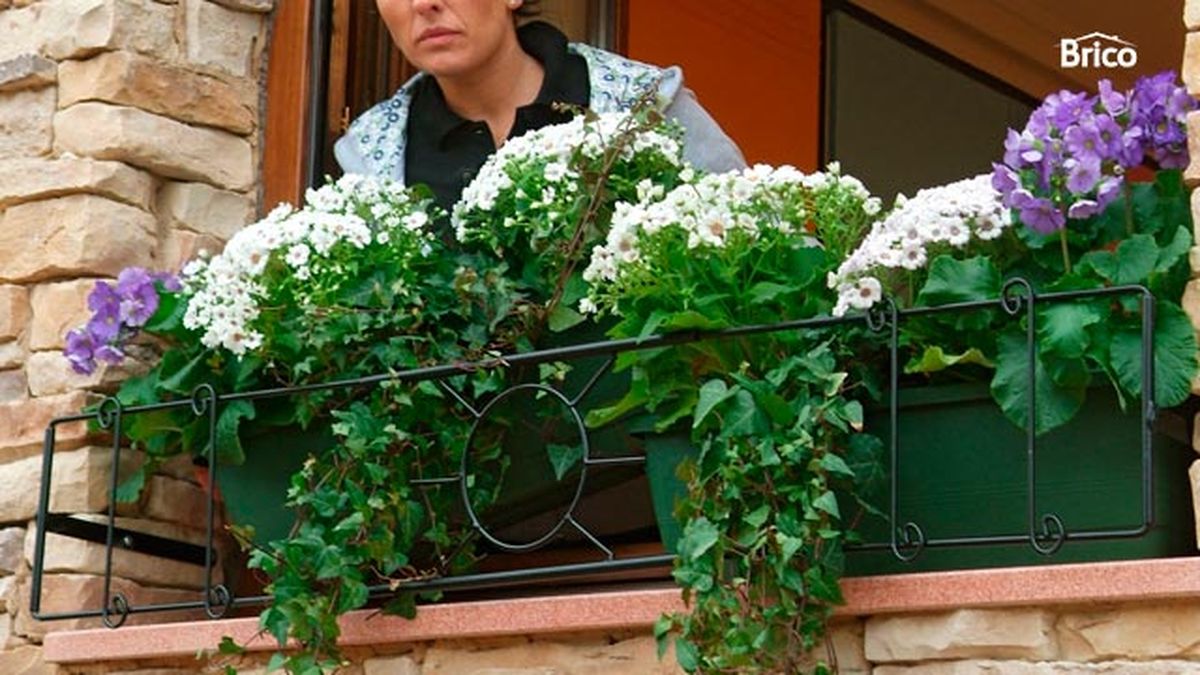 Sujeción para jardineras en ventana paso 8