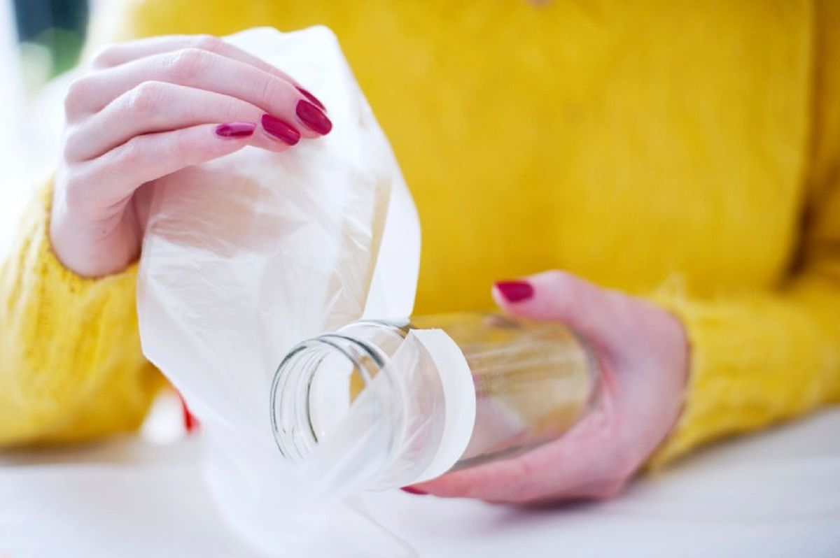 Delimitar las partes con papel de carrocero