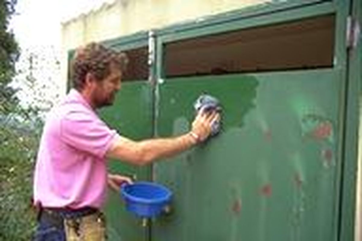 Solución decorativa para puerta de exterior paso 2