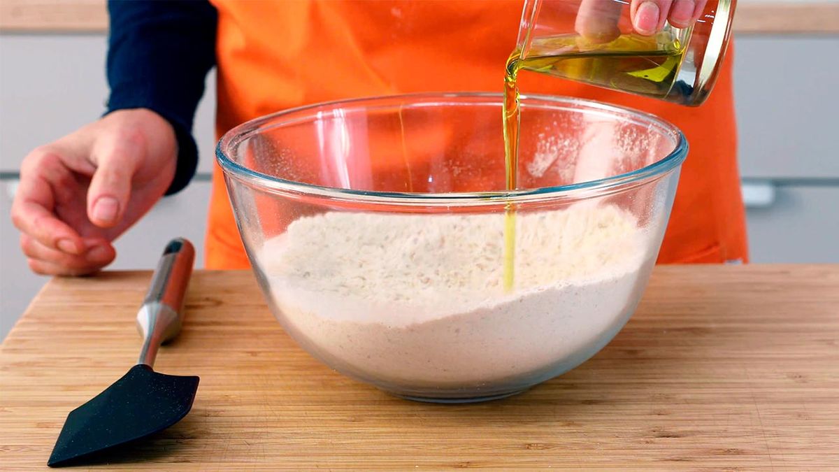 Receta de mantecados veganos de aceite de oliva  paso 3