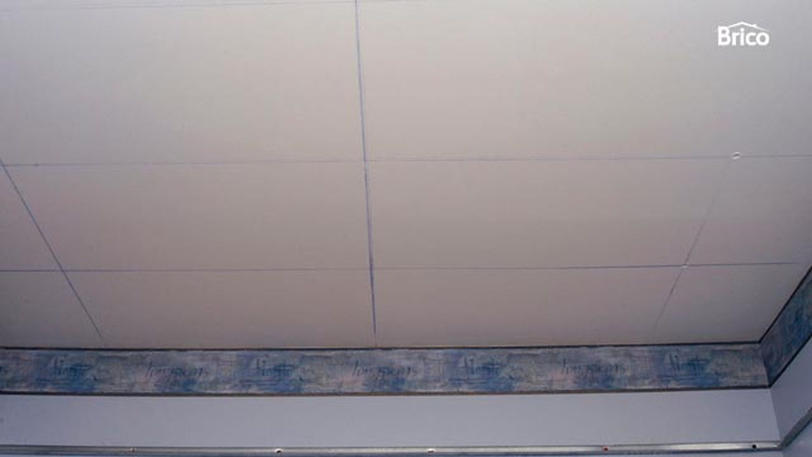 Techo de yeso laminado paso 5