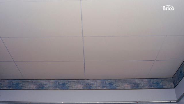 Techo de yeso laminado paso 5