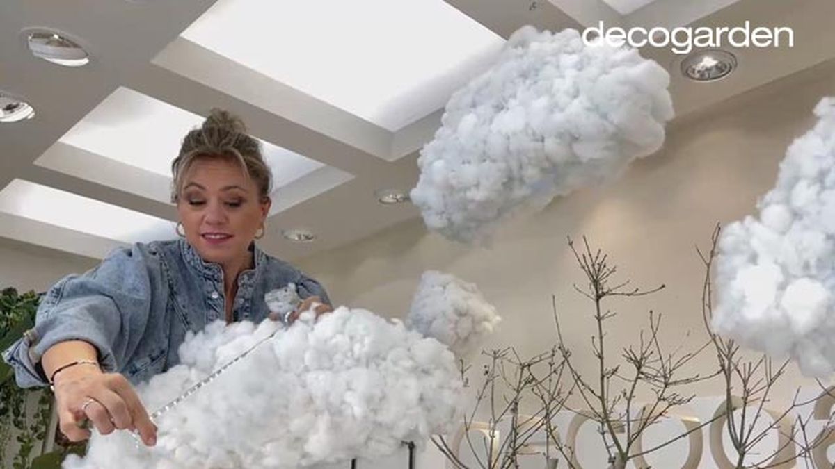 lampara forma nube paso 6