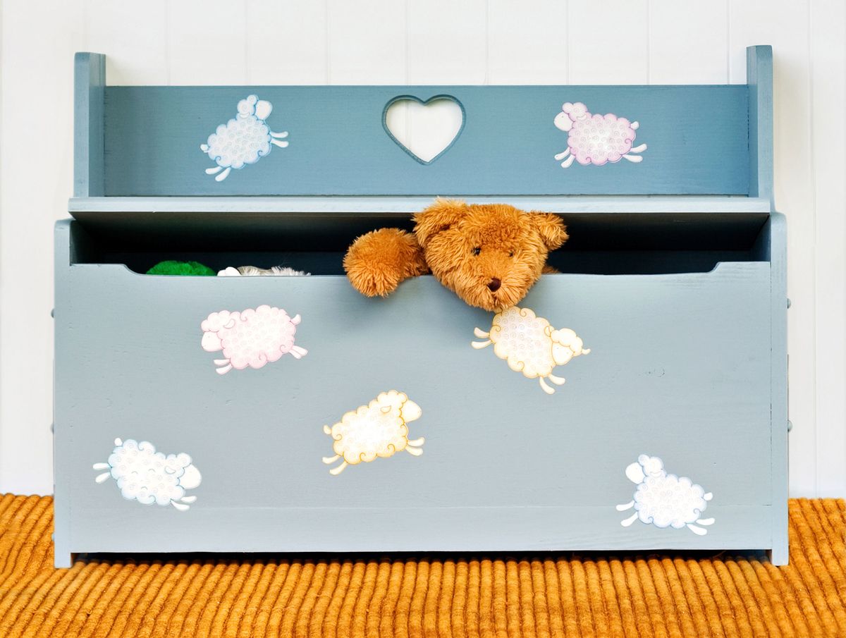 Baúles para decorar el dormitorio   infantil