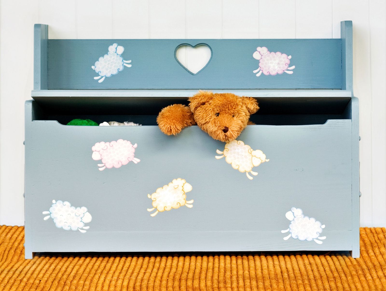 Baúles para decorar el dormitorio   infantil