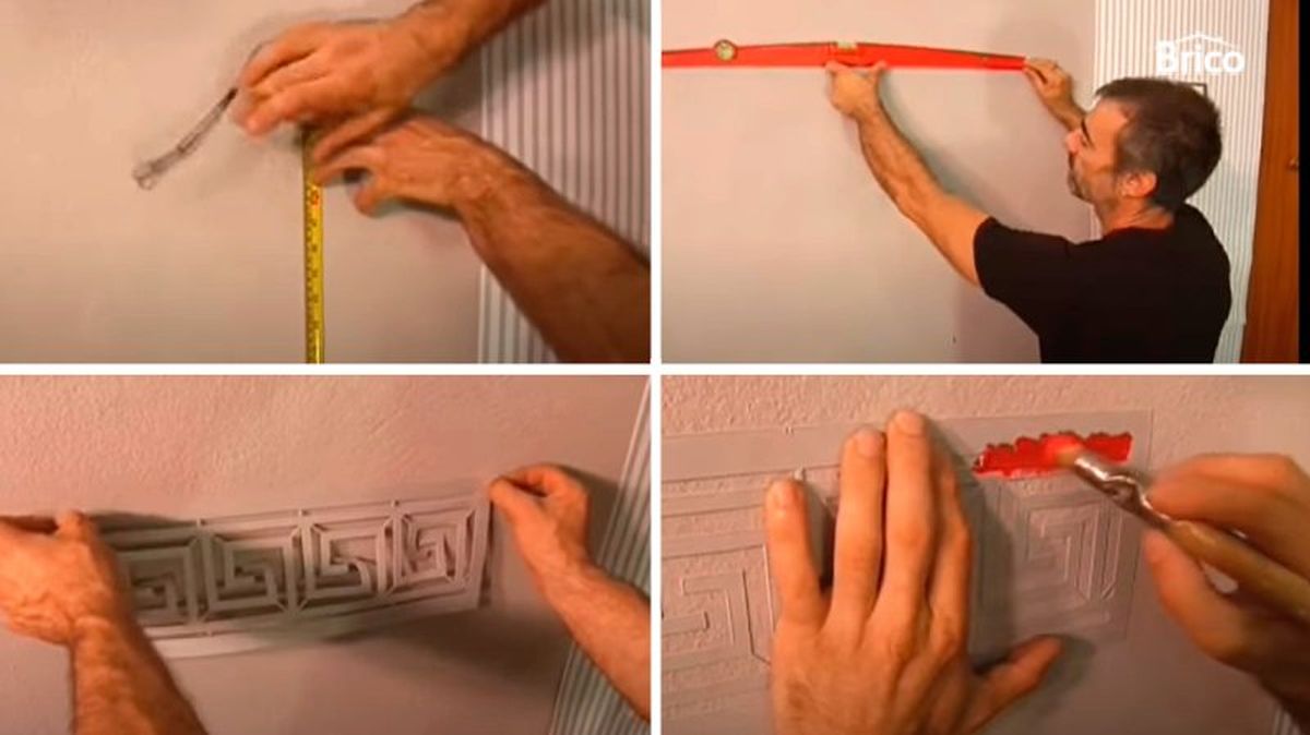 Paso a paso para pintar con plantillas