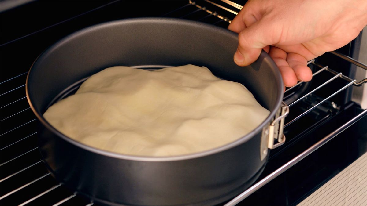 Es importante hornear hasta que el hojaldre esté dorado y crujiente