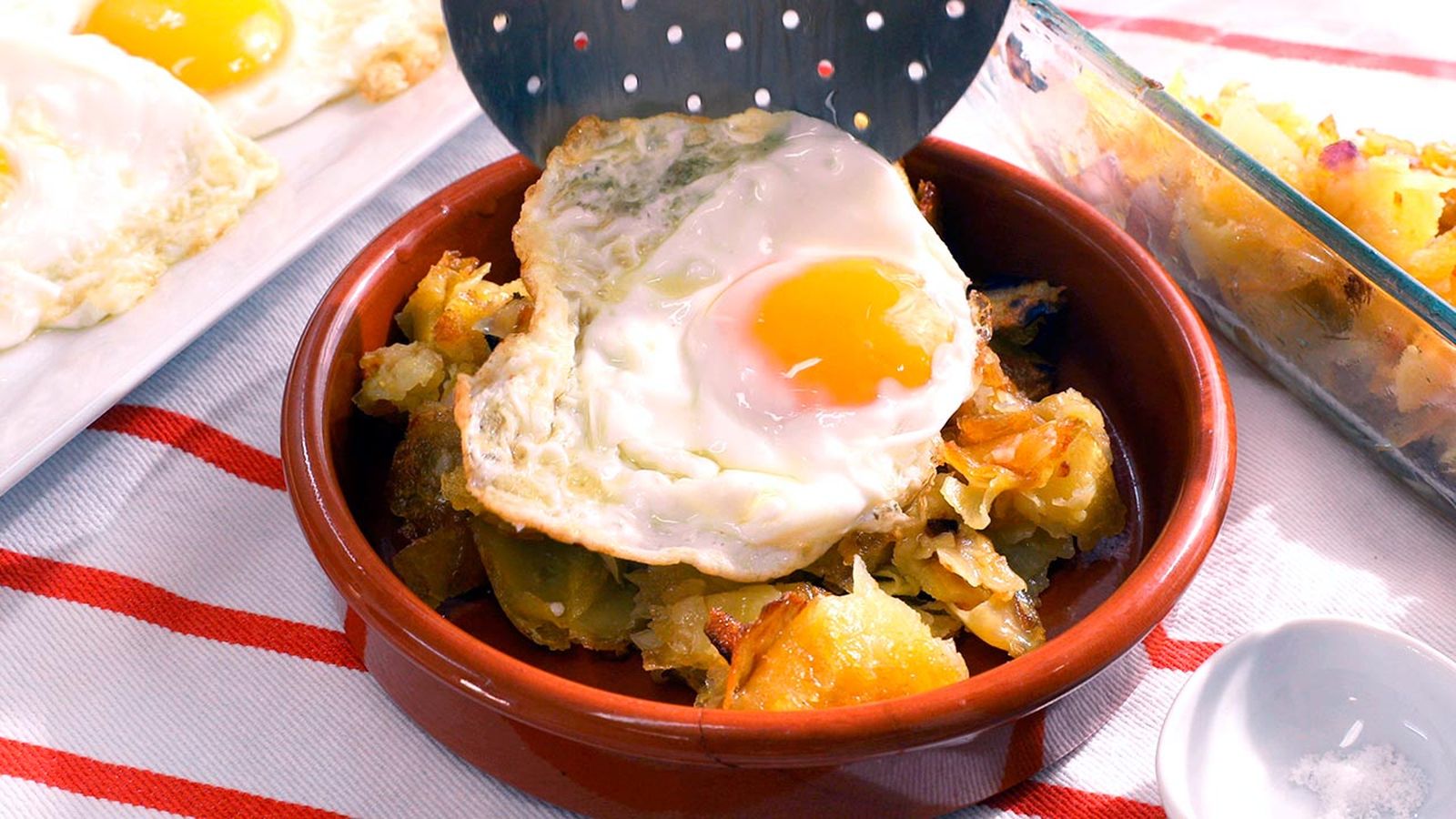 Receta de huevos estrellados  paso 5