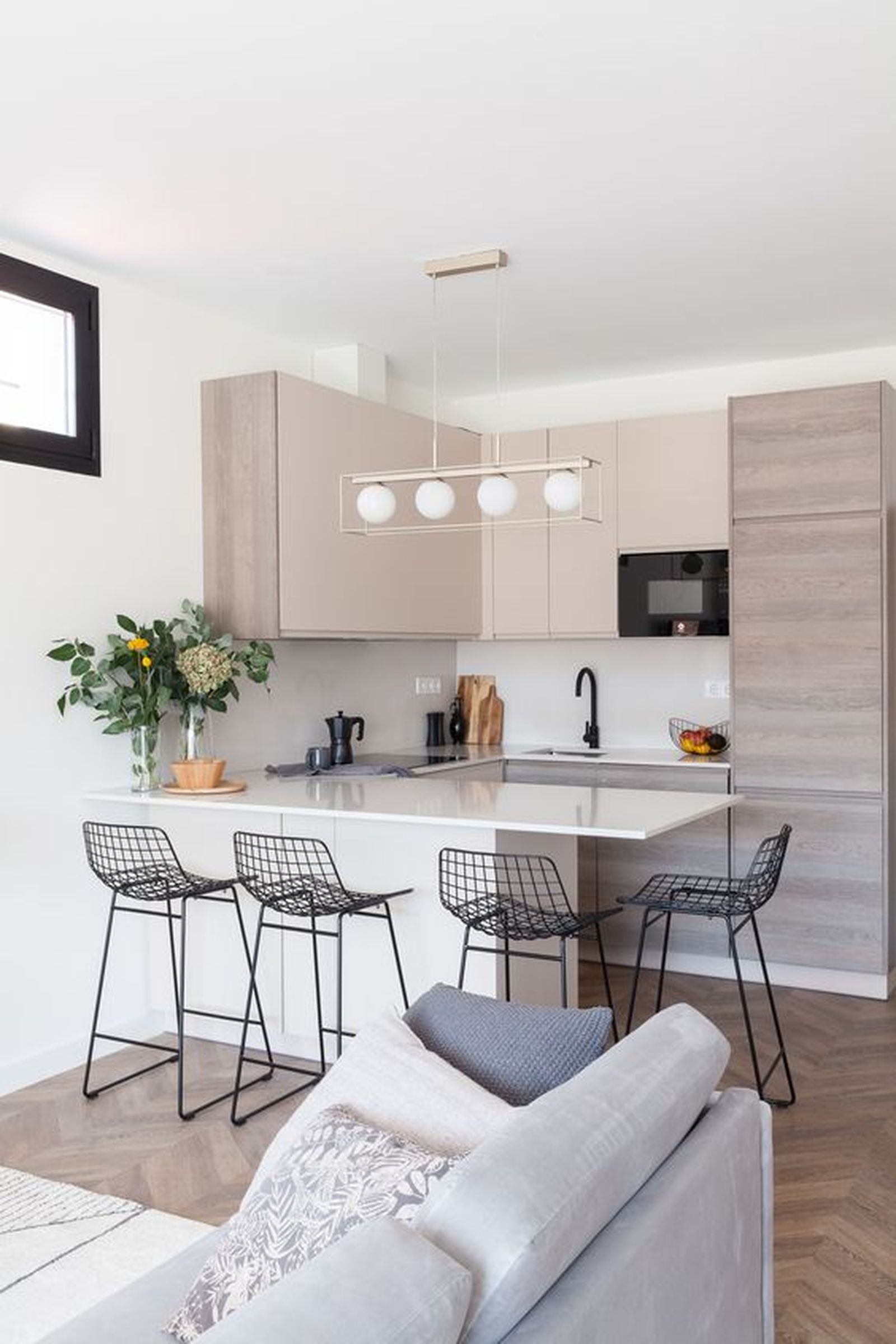 salon cocina isla 1
