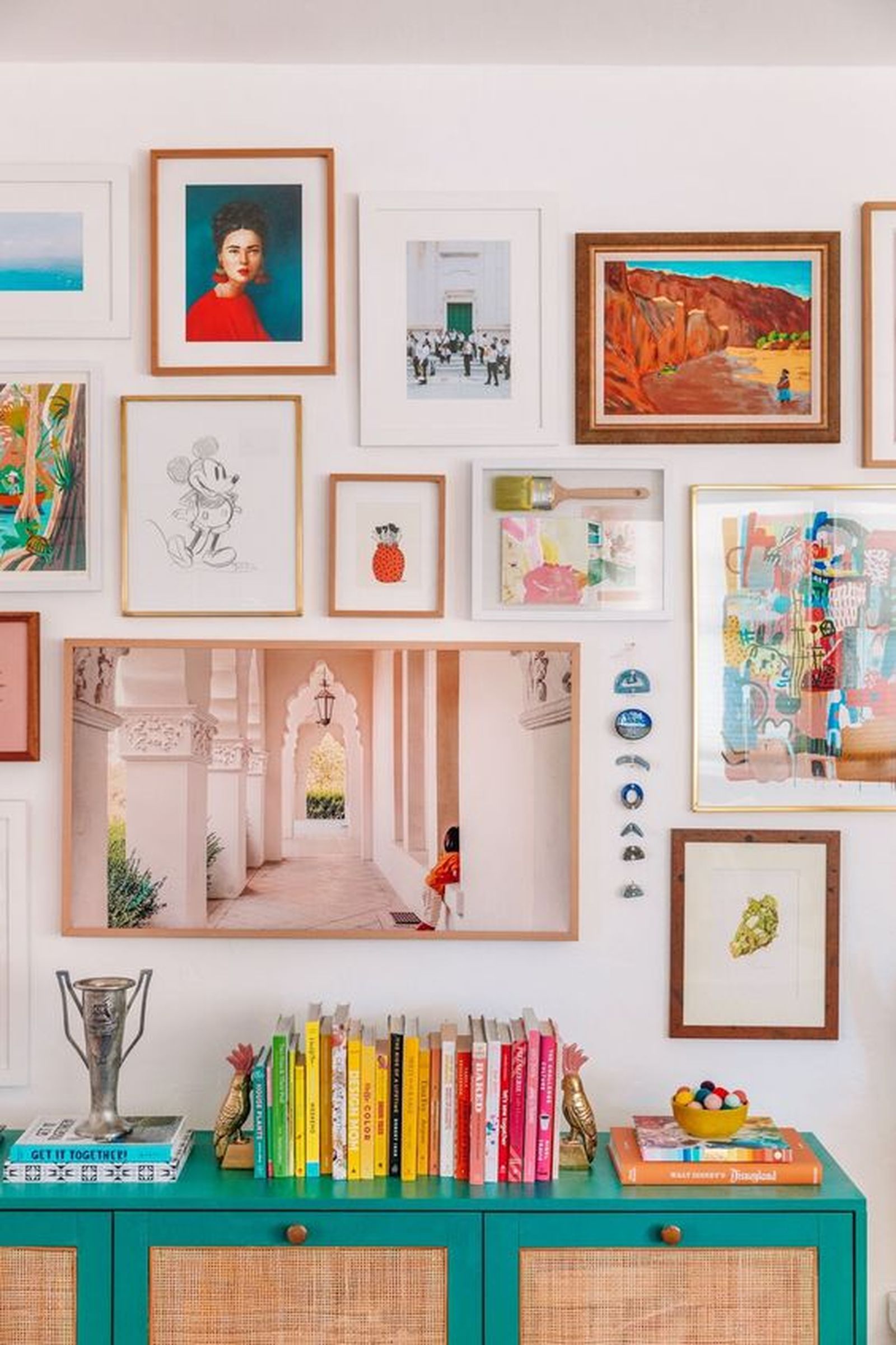 pared personalizada dibujos y fotos