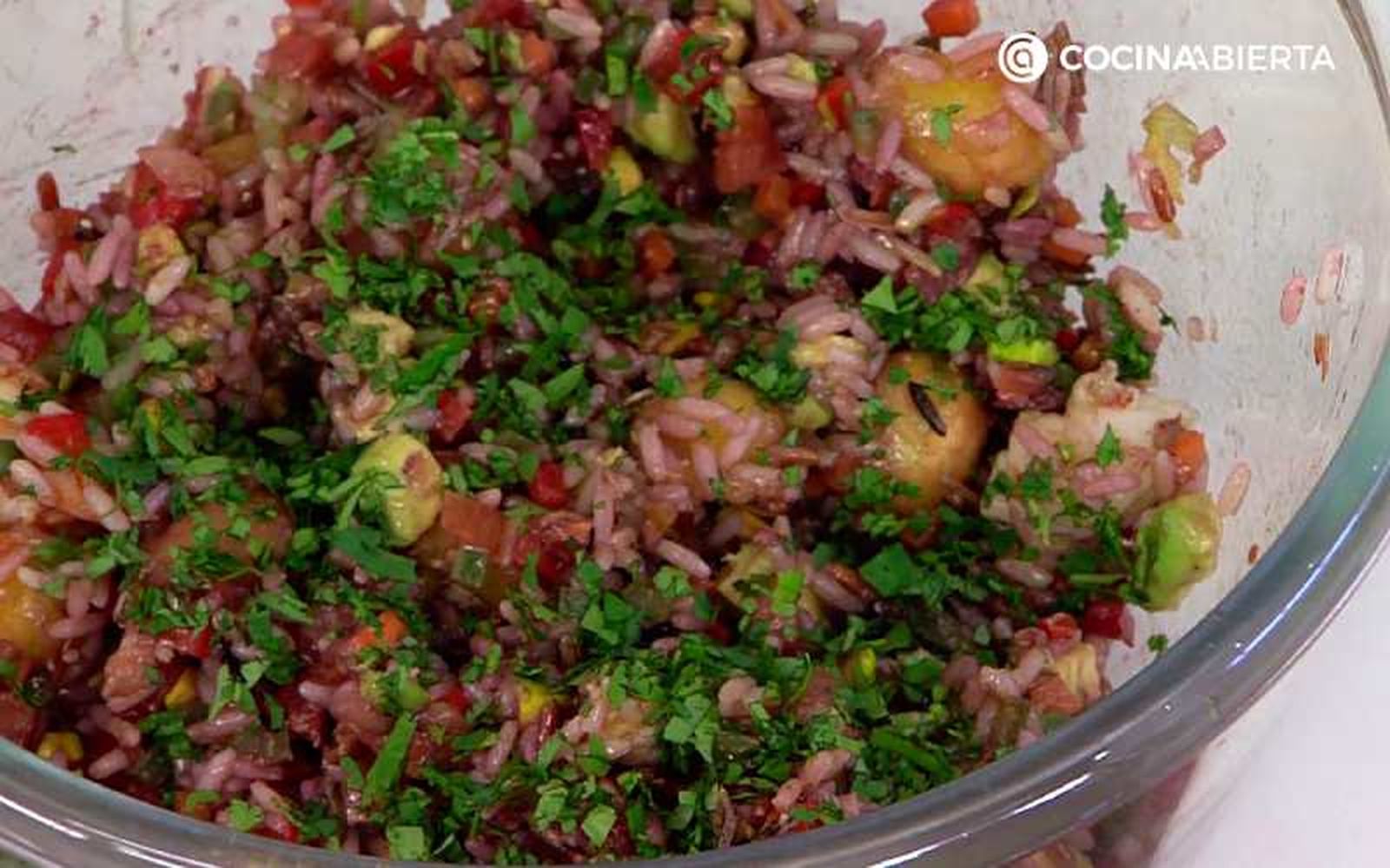 Mezcla los ingredientes en un bol