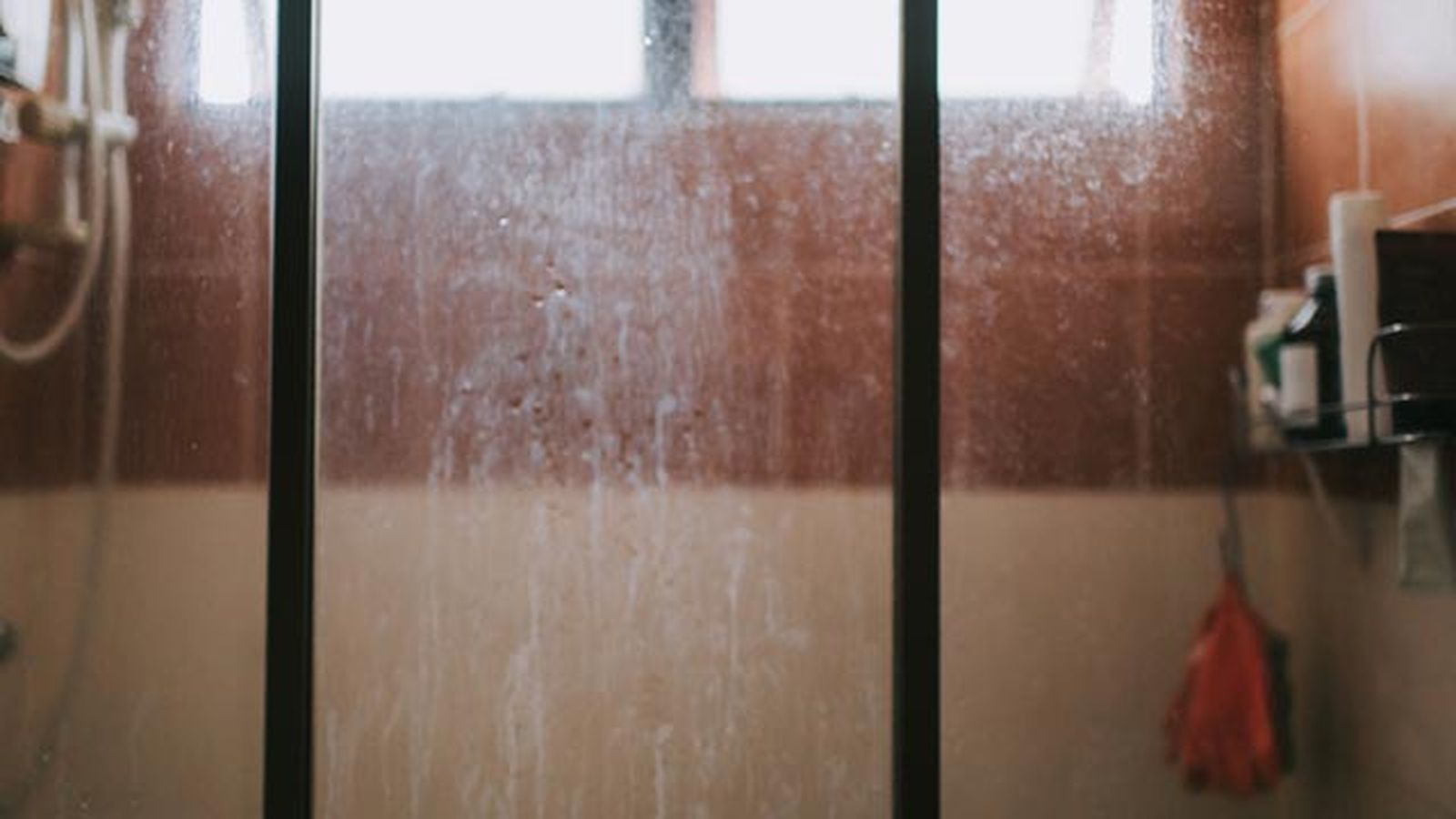 como limpiar la mampara de la ducha bano