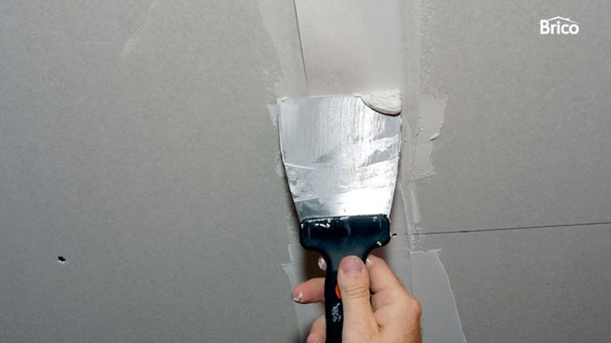 Techo de yeso laminado paso 16