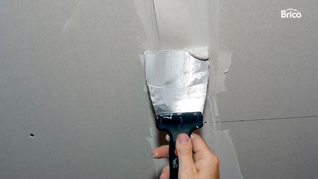Techo de yeso laminado paso 16