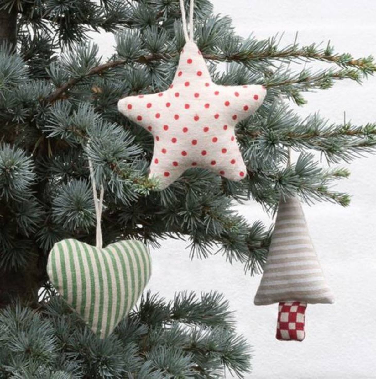 adornos tela navidenos pinterest Glamour