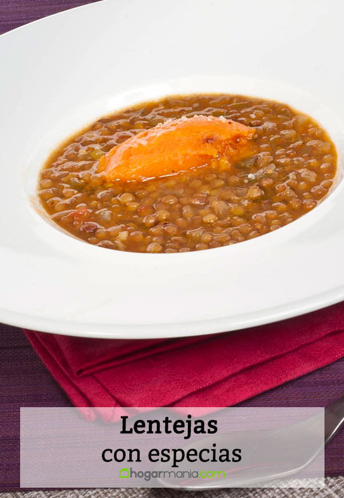 lentejas especias pin