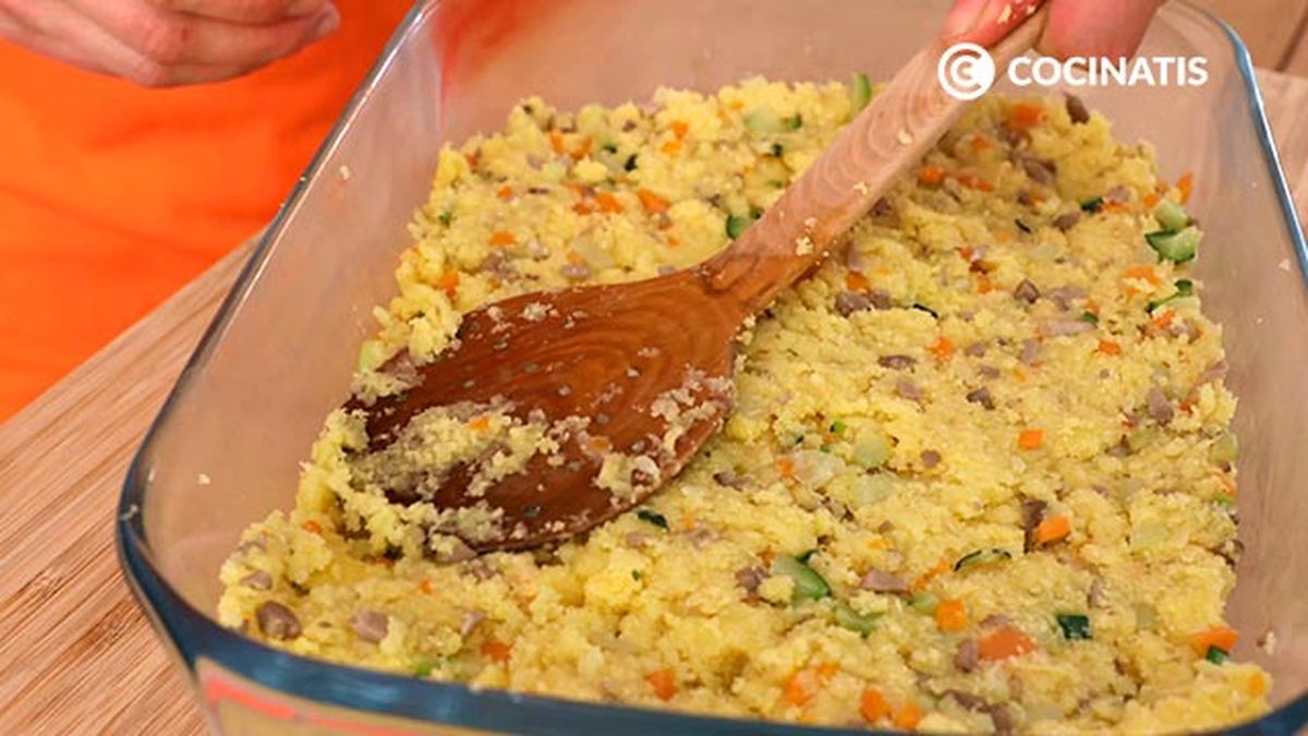 Receta de hamburguesa vegetariana de calabacín y champiñones   paso 4